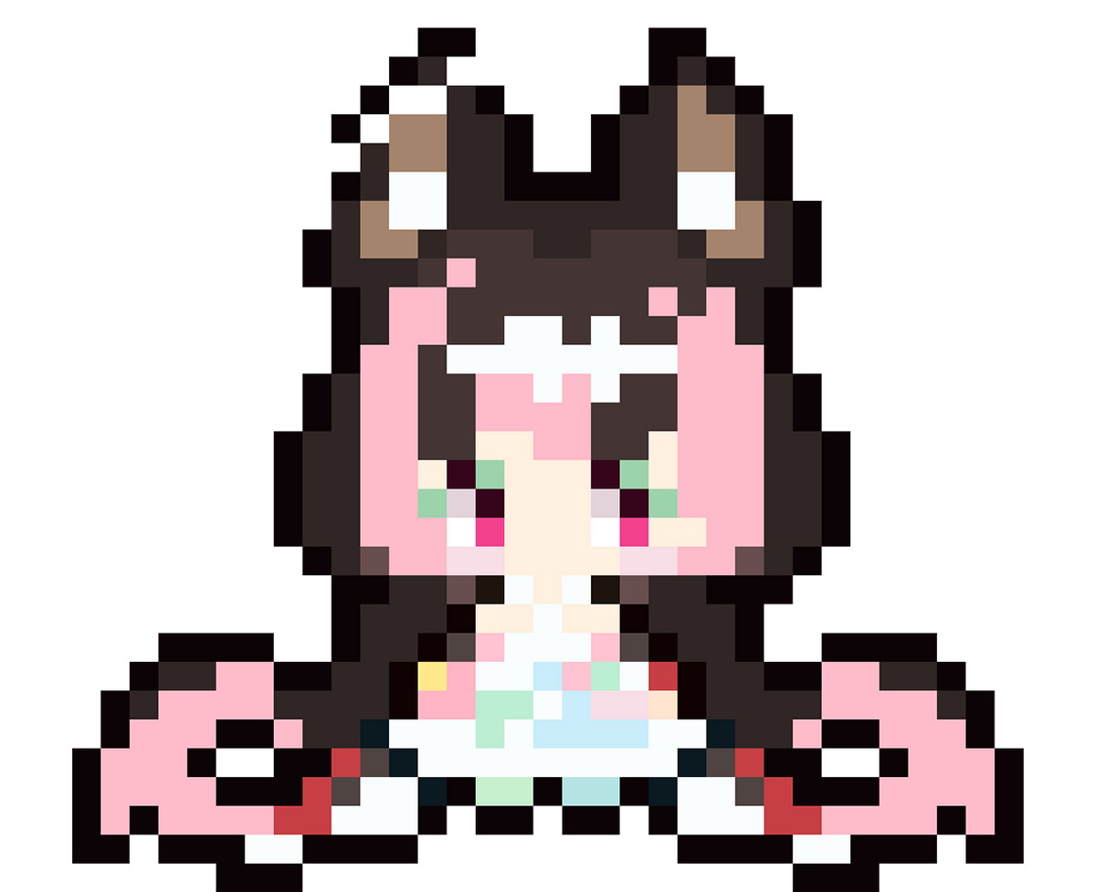 Kiyichu Pixelart-Schlüsselanhänger aus Bügelperlen