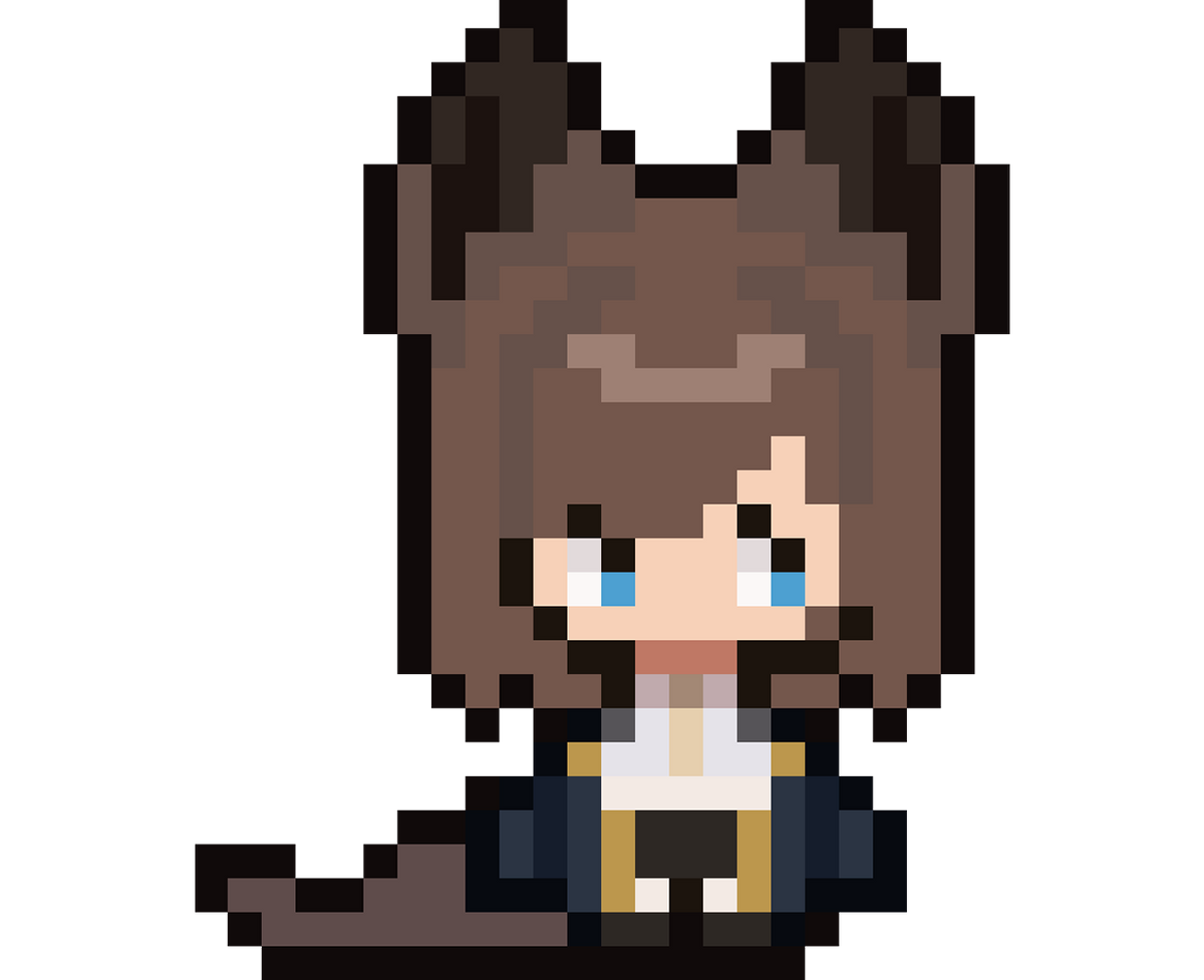 Mizune Pixelart-Schlüsselanhänger aus Bügelperlen