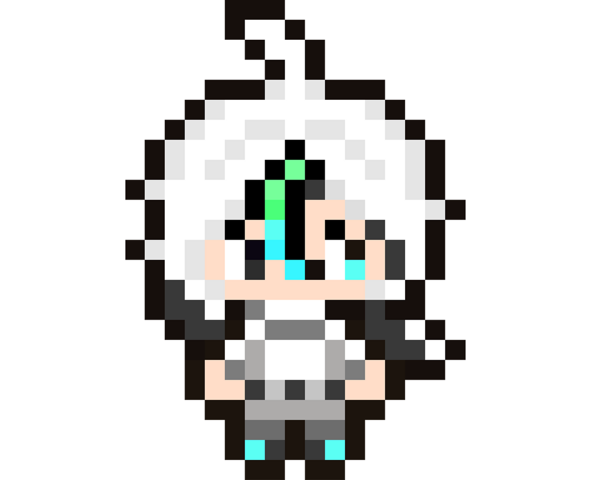 Zelu Pixelart-Schlüsselanhänger aus Bügelperlen