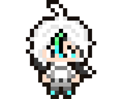 Zelu Pixelart-Schlüsselanhänger aus Bügelperlen
